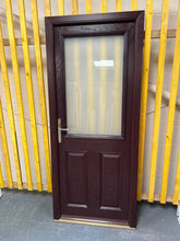 Load image into Gallery viewer, CD288 - Rosewood "Carlton" Composite Door 945mm X 1990mm - UPVC Warehouse