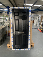 Load image into Gallery viewer, CD133 - Black "Ruddington" Composite Door 921mm X 2090mm - UPVC Warehouse
