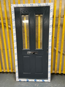 CD279 - Anthracite Grey "Beeston" Composite Door 1010mm X 2100mm - UPVC Warehouse