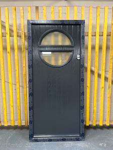 CD284 - Anthracite Grey "Arnold" Composite Door 930mm X 2015mm - UPVC Warehouse