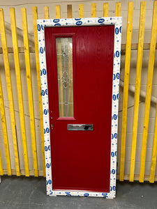 CD287 - Red "Eastwood" Composite Door 870mm X 2080mm - UPVC Warehouse