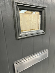 CD297 - Anthracite Grey "Bridgford" Composite Door 950mm X 2090mm - UPVC Warehouse