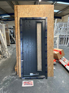 CD228 - Anthracite Grey "Newthorpe" Composite Door 900mm X 2025mm - UPVC Warehouse